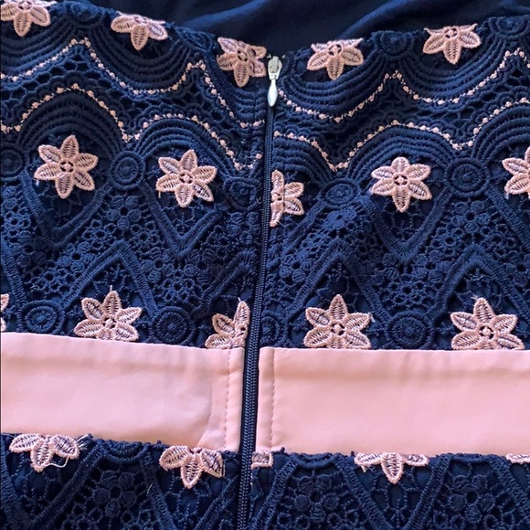 NWT Pink and Blue Strapless - Picture 7 of 8